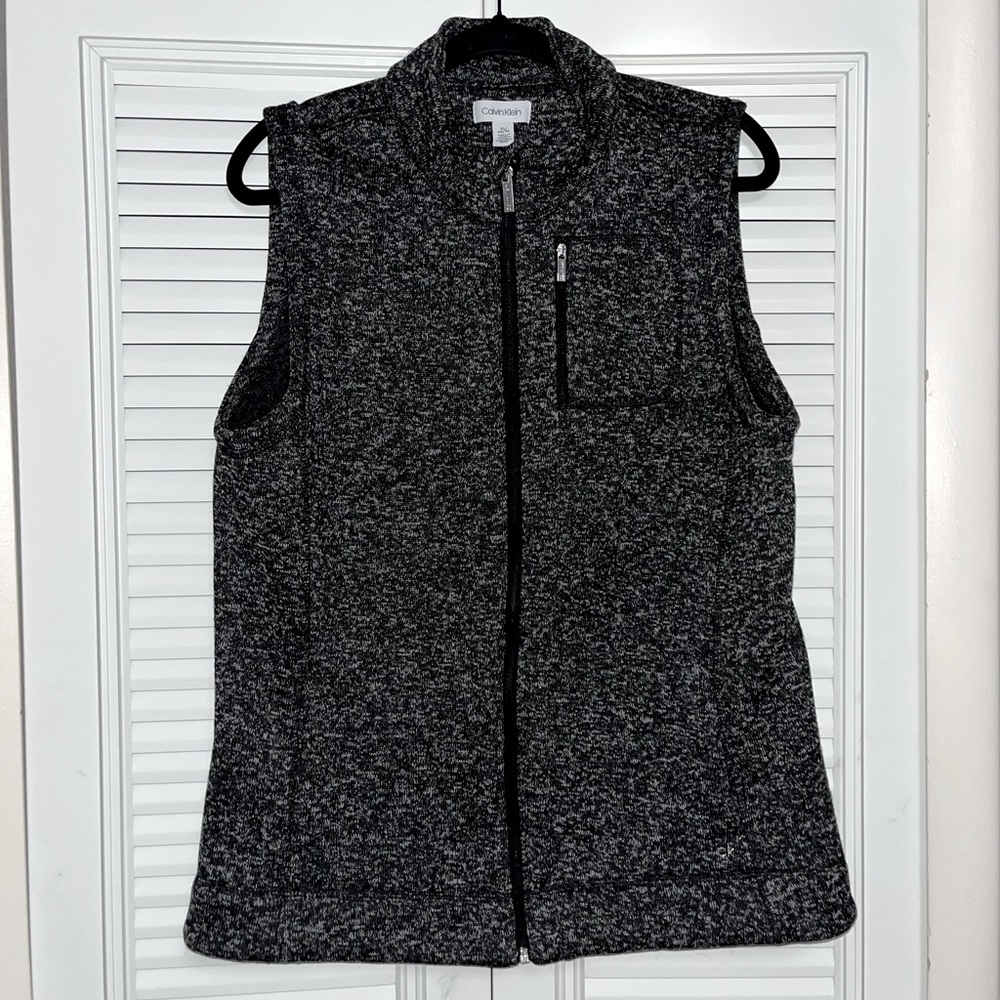 Calvin Klein Gray Heather Sleeveless Vest